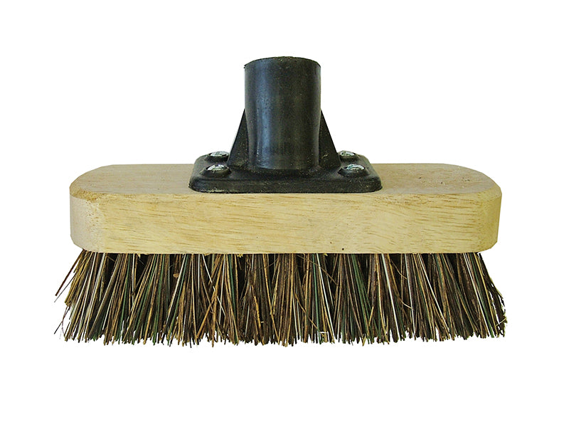 Faithfull Deck Scrub Broom Head 175mm (7in) Threaded Socket