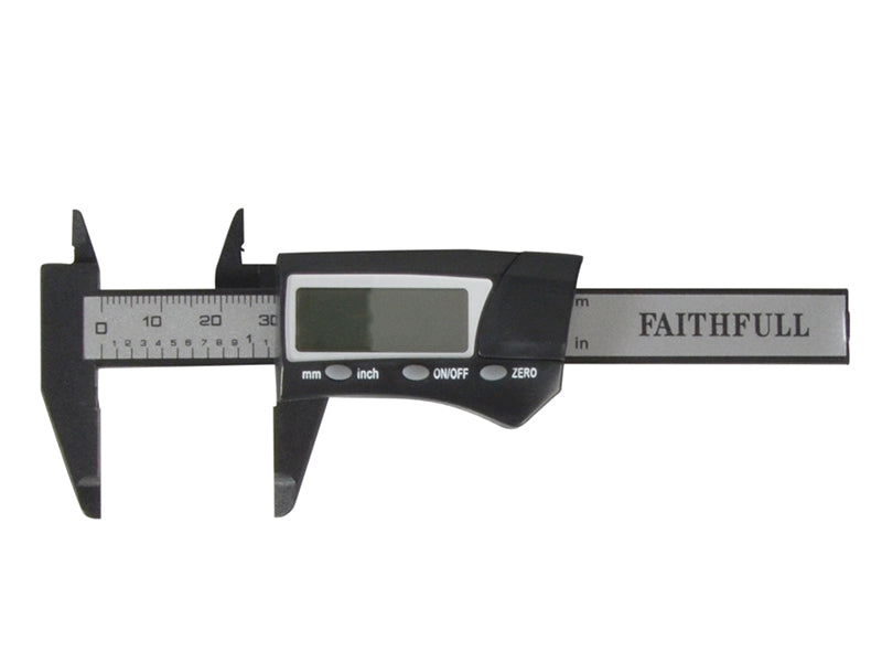 Faithfull Mini Digital Caliper 75mm Capacity