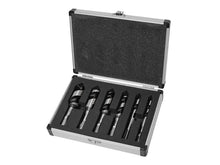 Load image into Gallery viewer, Faithfull Stubby Combination Wood Auger Bit Set, 6 Piece 10-25mm