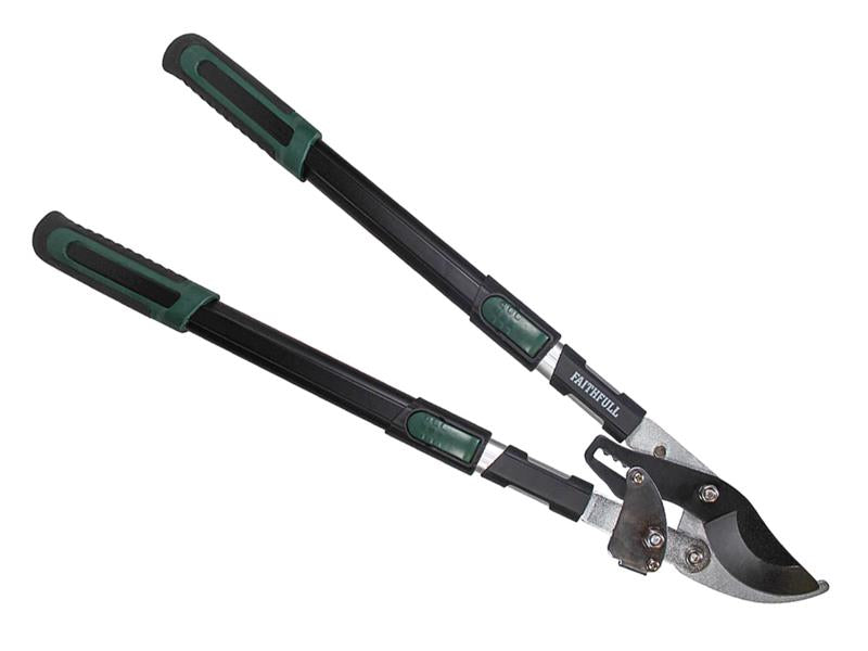 Faithfull Countryman Ratchet Bypass Telescopic Lopper