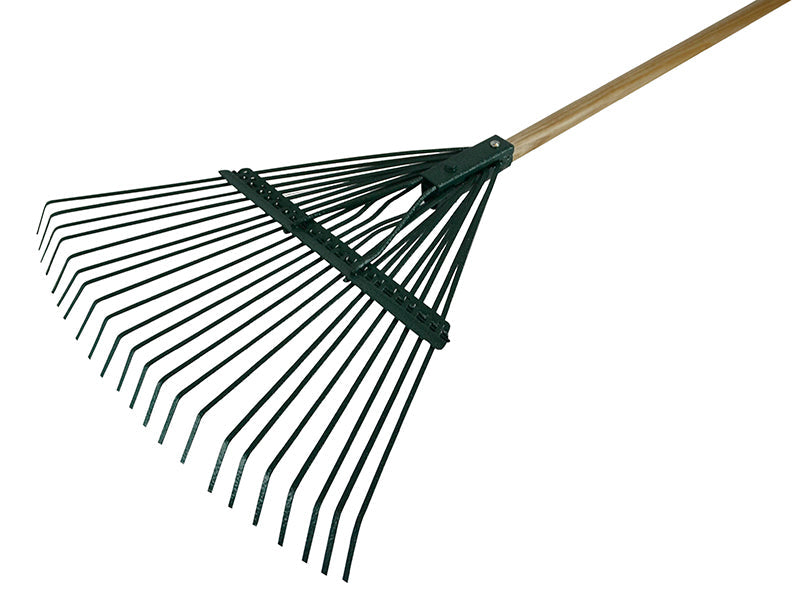 Faithfull Countryman Leaf Rake 22 Flat Tines