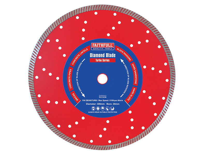 Faithfull Turbo Cut Diamond Blade