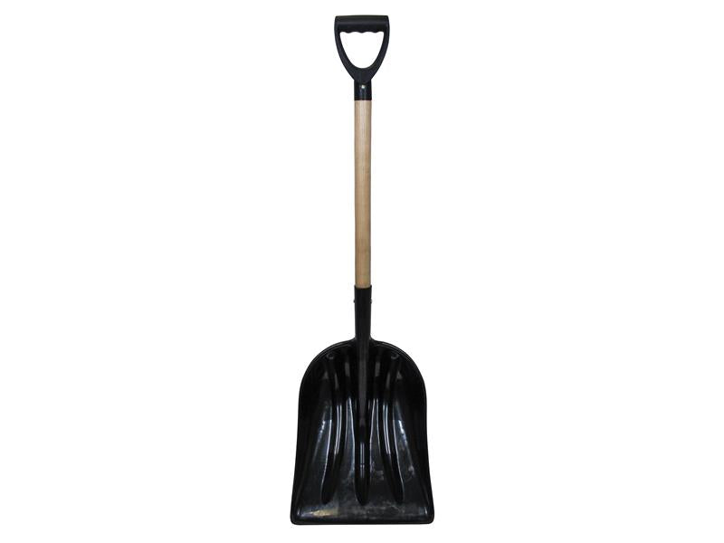 Faithfull Plastic Debris Shovel Wood Handle