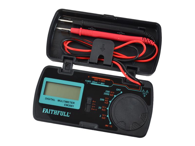 Faithfull Pocket Portable Multimeter