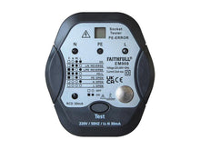 Load image into Gallery viewer, Faithfull Socket Polarity Tester with RCD Test Function