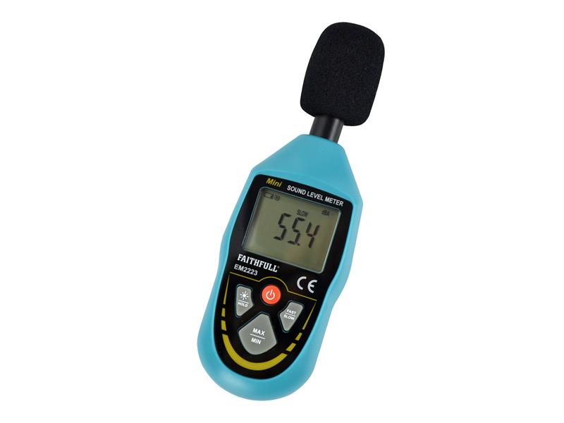 Faithfull Digital Sound Level Meter