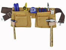 Load image into Gallery viewer, Faithfull Double Tool &amp; Nail Pouch