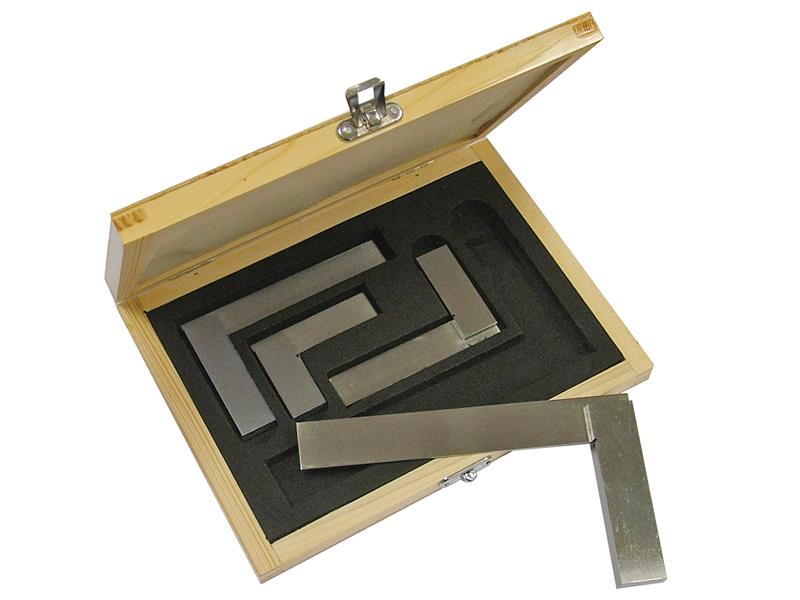 Faithfull Engineer's Squares Set, 4 Piece