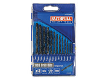Load image into Gallery viewer, Faithfull HSS Drill Bit Sets, Imperial