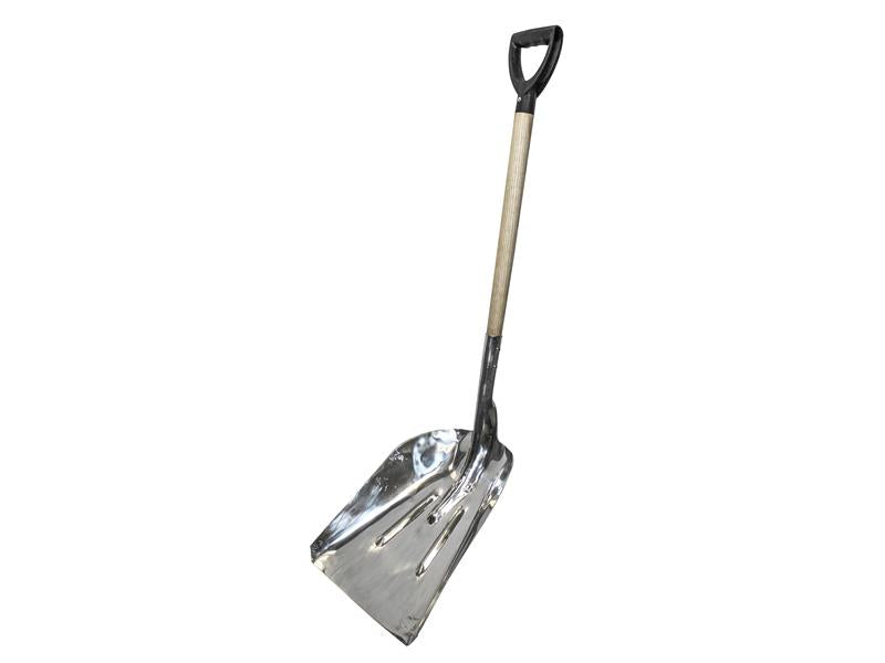 Faithfull Aluminium Grain Shovel Wood Handle