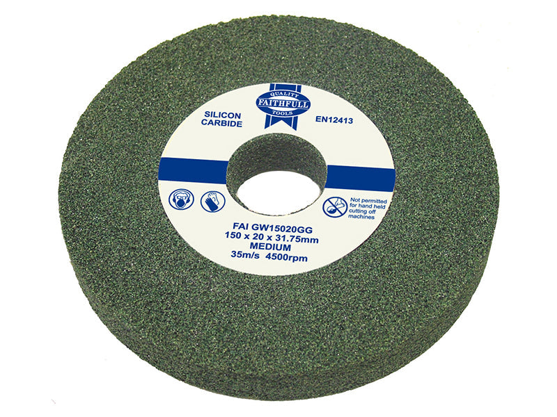 Faithfull Grinding Wheels, Silicon Carbide