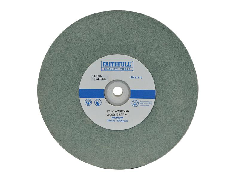 Faithfull Grinding Wheels, Silicon Carbide