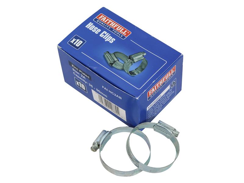 Faithfull Zinc Hose Clip