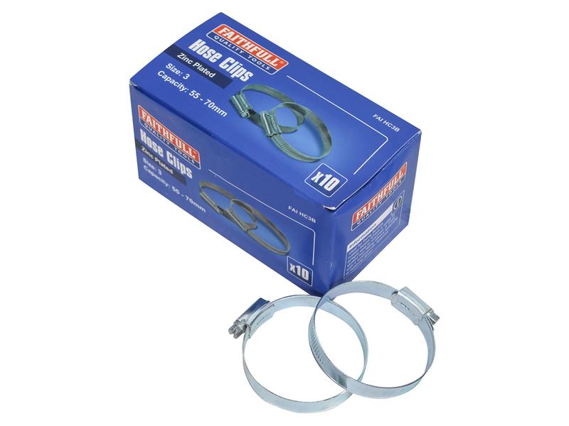 Faithfull Zinc Hose Clip