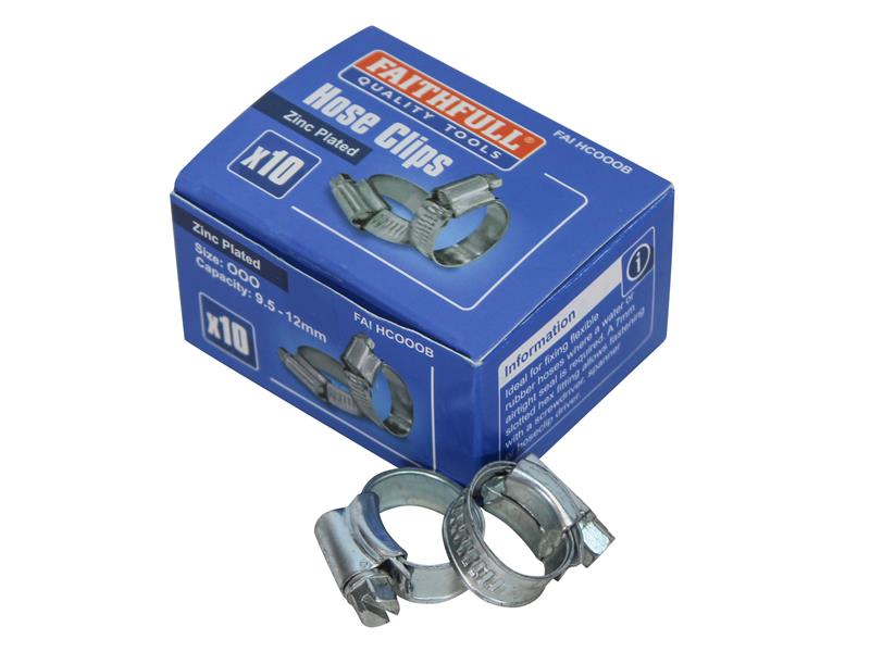 Faithfull Zinc Hose Clip