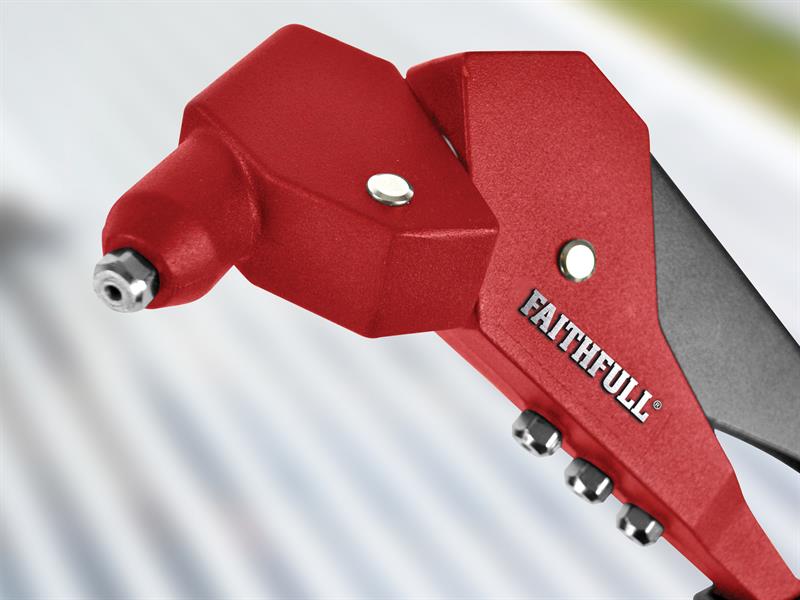 Faithfull Heavy-Duty 360° Rotating Head Riveter