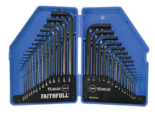 Load image into Gallery viewer, Faithfull Metric/Imperial Hex Key Set, 30 Piece