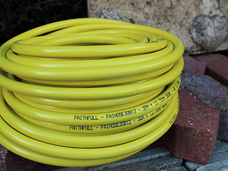 Faithfull Heavy-Duty Reinforced Builder's Hose