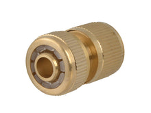 Load image into Gallery viewer, Faithfull Brass Female Water Stop Connector 12.5mm (1/2in)