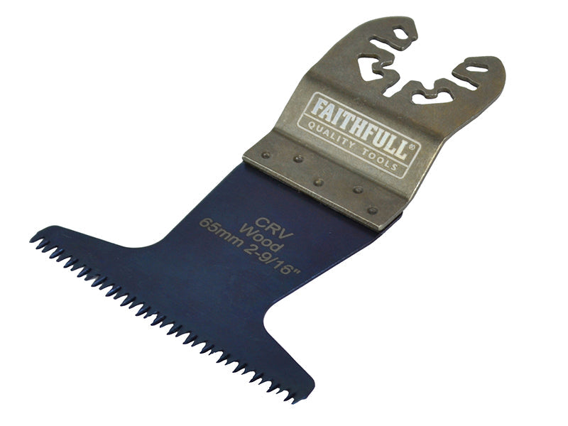 Faithfull Flush Cut Wood Blade Ground Side Set CrV