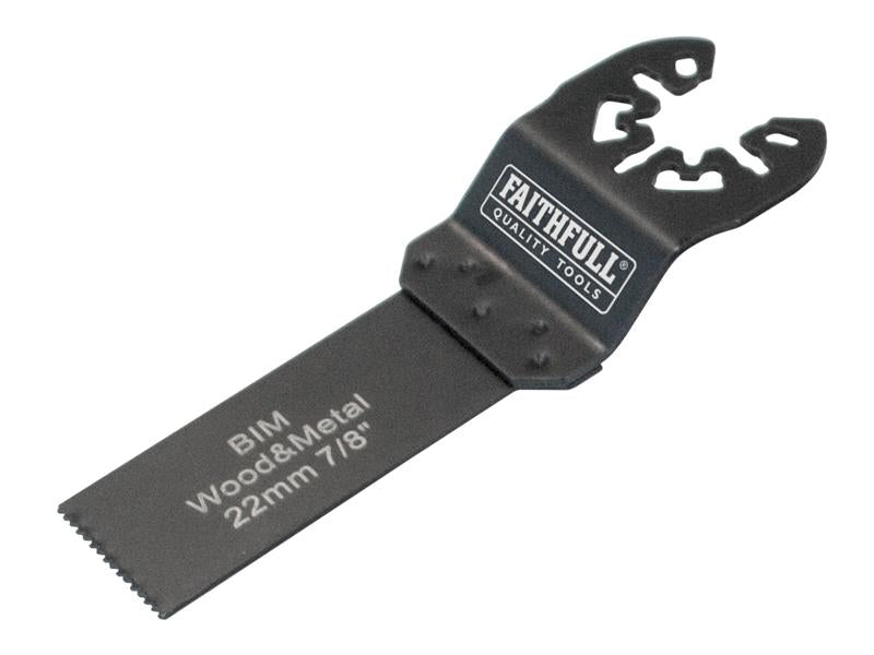 Faithfull Multi-Functional Tool Flush Cut Wood/Bi-Metal Blade