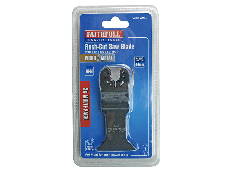 Faithfull Premium Arc Cut Wood & Metal Bi-Metal Blade