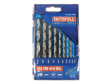 Load image into Gallery viewer, Faithfull Professional HSS Drill Set in Plastic Case