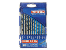 Load image into Gallery viewer, Faithfull Professional HSS Drill Set in Plastic Case