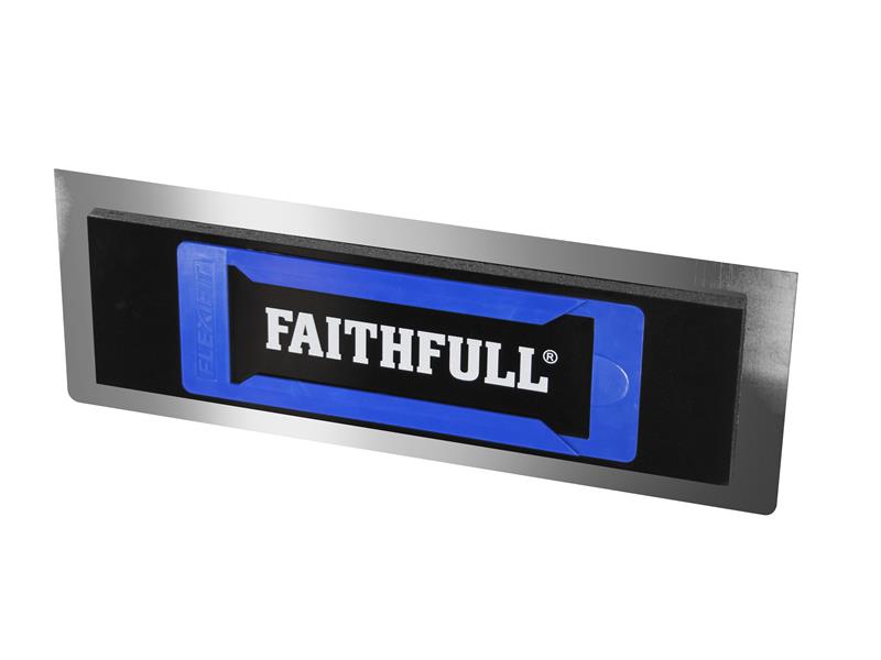 Faithfull Stainless Steel Flexifit Trowel with Foam