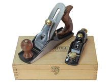 Load image into Gallery viewer, Faithfull No.4 Plane &amp; No.60 1/2 Plane in Wooden Box