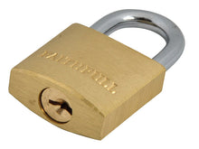 Load image into Gallery viewer, Faithfull Brass Combination Padlock