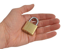 Load image into Gallery viewer, Faithfull Brass Combination Padlock