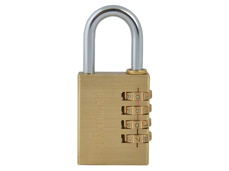 Faithfull Brass Combination Padlock