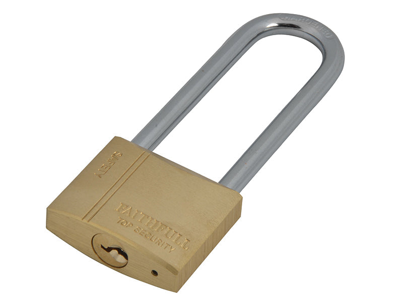 Faithfull Brass Combination Padlock