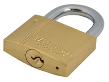 Load image into Gallery viewer, Faithfull Brass Combination Padlock