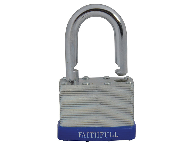 Faithfull Laminated Steel Padlock