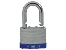 Load image into Gallery viewer, Faithfull Laminated Steel Padlock