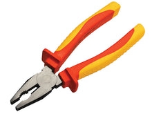Load image into Gallery viewer, Faithfull Combination Pliers VDE