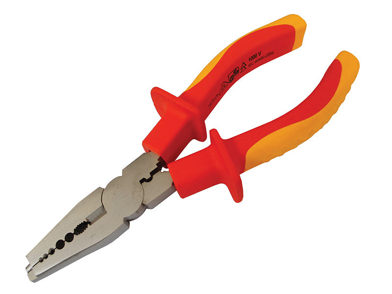 Faithfull VDE Electricians Pliers 170mm