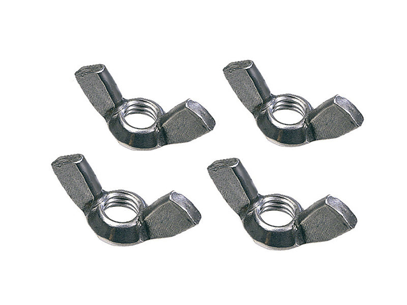 Faithfull External Building Profile Wing Nuts (Pack 4)