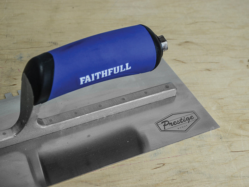 Faithfull Prestige Notched Trowel