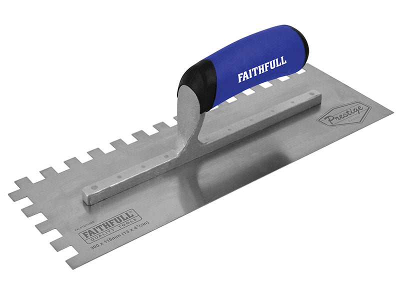 Faithfull Prestige Notched Trowel