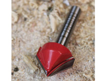 Load image into Gallery viewer, Faithfull Router Bit TCT V-Groove 13.0mm x 19.1mm 1/4in Shank