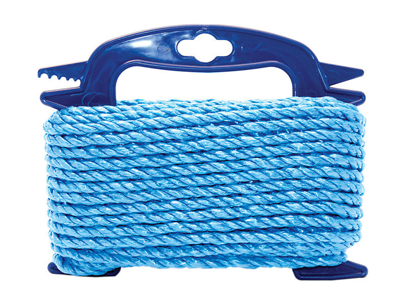 Faithfull Blue Poly Rope on Hasp