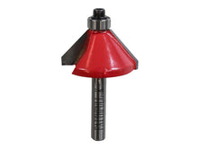 Load image into Gallery viewer, Faithfull Router Bit TCT 45° Chamfer 1/4in Shank