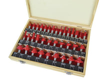 Load image into Gallery viewer, Faithfull 1/2in TCT Router Bit Set, 35 Piece