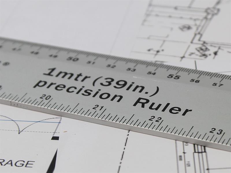 Faithfull Aluminium Flat Rule