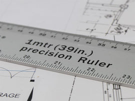 Faithfull Aluminium Flat Rule