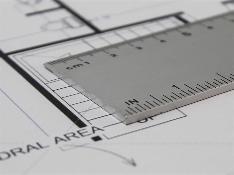 Faithfull Aluminium Flat Rule