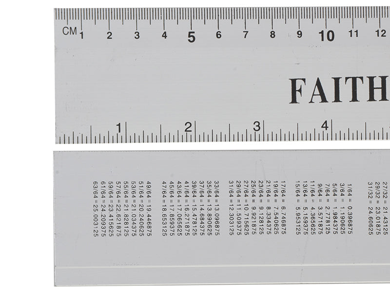 Faithfull Flexible Stainless Steel Rules